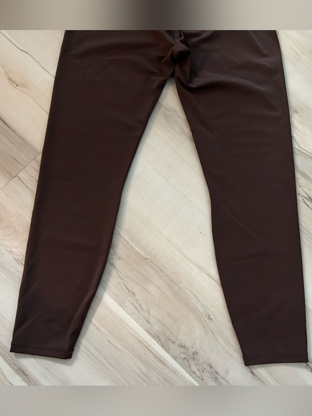 Vuori AllTheFeels Leggings Sz L VW4018 Brown High Rise Yoga Pilates Athleisure - Picture 13 of 14